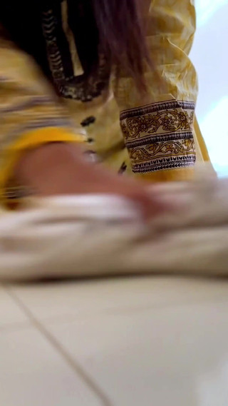 Hot Stepmom Stuck Under Stepson's Bed When She Clean His Room!