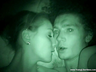 Teeny fuck in night vision