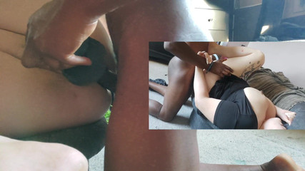 DP with Dildo and BBC