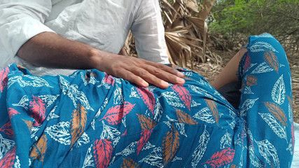 Outdoor Fucking with Divorced Stepaunty