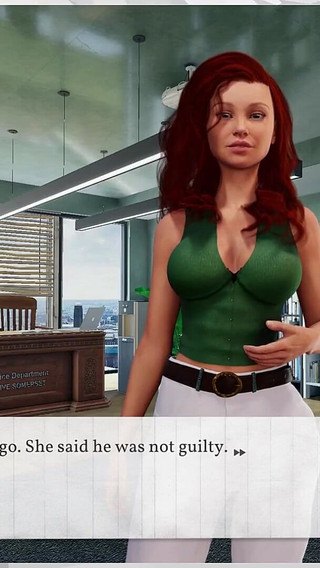 My Shameless Stepmom Four - Sex with Lucy Again in the Police Station