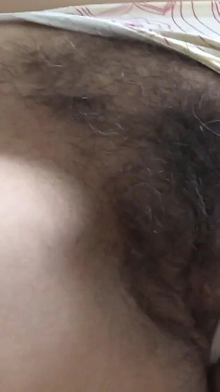 I Love Showing off My Hairy Pussy While Stepson Shows Me His Big Cock and Jerks off