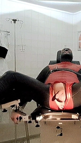 Tickled on the Gynecologicalchair