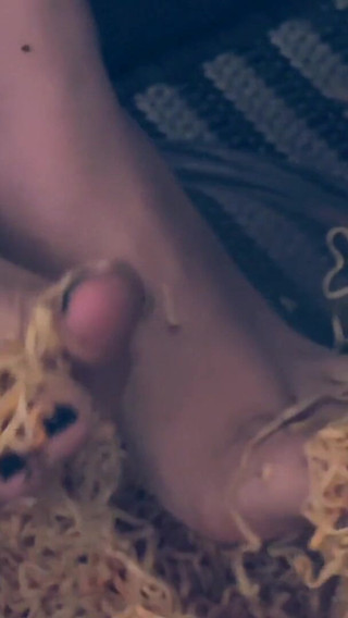 My Feet Will Be a Real Workout for Your Tongue