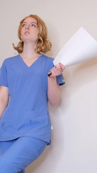 Wetting Scrubs at Work