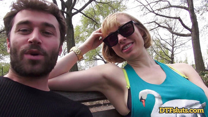 Big boobs blonde slut from NYC