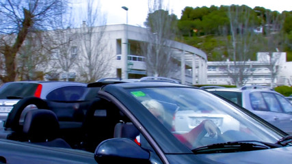Hot blonde takes it in the ass by the beach