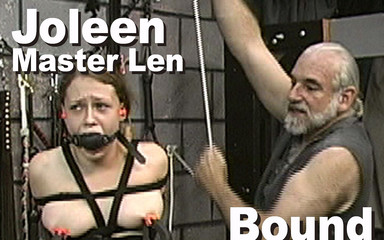 Joleen & Master Len bound whipped clamped tears