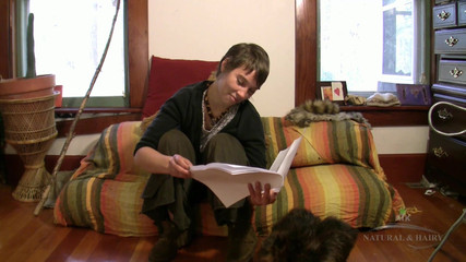 Artemisia is as natural and hairy as they come