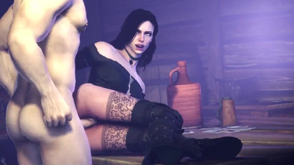 Yennefer Sexy Gangbang Orgy