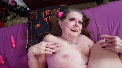 Pink N Black Bimbo Granny Fuck Slut