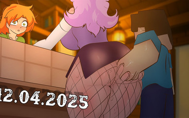 Minecraft - Harasses a Female Shop Visitor! Hentai Anime Sex * Cartoon Porn * 2D 2025