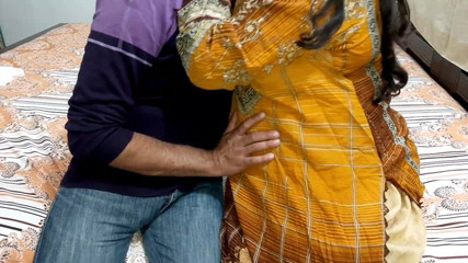 My Friend's Step Mom Is My First Girlfriend and I Am Fucking with Passion