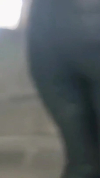 Mature Stepmom Caresses in Leather Pants