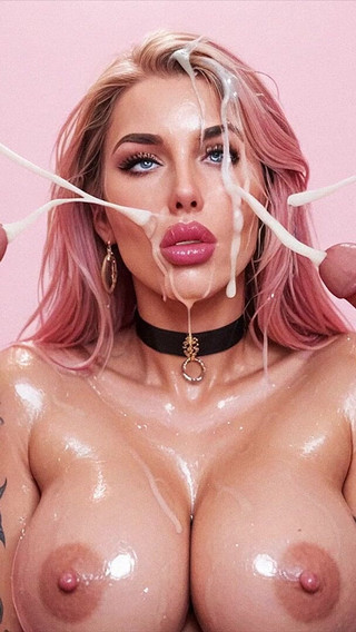 Emma and Jake Sex in Bukkake Party. Blonde Curvy Woman with Big Tits, Big Dick, Creampie, Cumshot, Gangbang, Bukkake