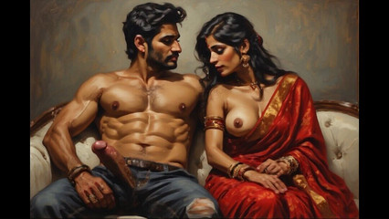 Naught Married Bitch Fucked by Her Friends Threesome Cheating Housewife