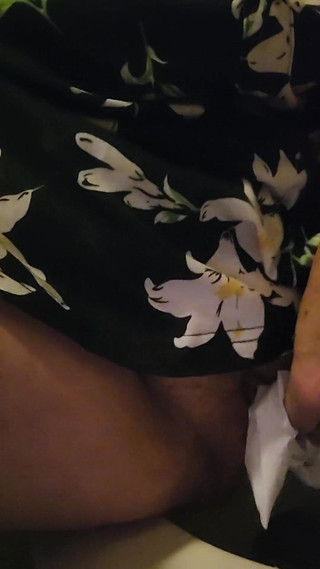 Naughty American MILF Peeing in Outdoor Show