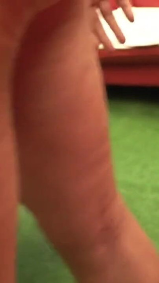 Blonde and Brunette Babes Gangbang with Eight Guys