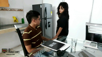 Sexy Young Girl Gets Fucked by Stepbrother with Big Cock - Porn in Spanish