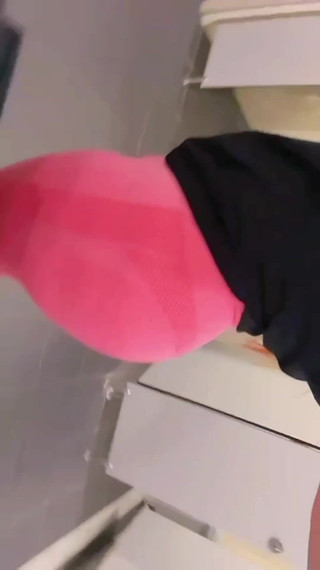 Masturbating in the Gym Bathroom