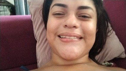 I Was Fingering My Pussy and Playing with My Tits While Neighbor Saw Me