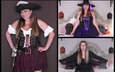 Compilation of Halloween videos