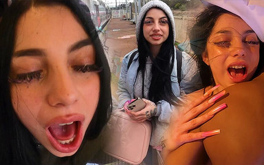 I Fuck My Chilean Friend's Good Ass in Train and at Her Place After Seeing Each Other Again