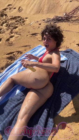 Fucked Myself at the Beach