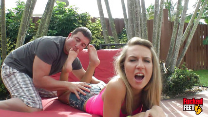 Kiara Knight has the hottest feet in Miami!! FuckedFeet