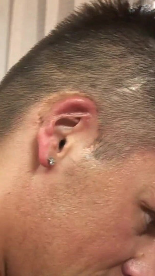 The secretary is sexually punished by the employer with his long cock inside her ass