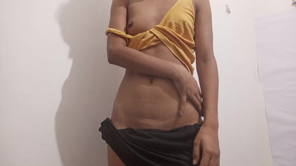 Beautiful Blonde Shoves 3 Fingers in Her Ass