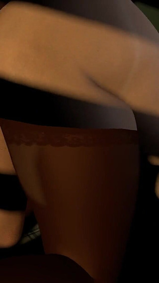 Esmeralda Bend Over on the Bed