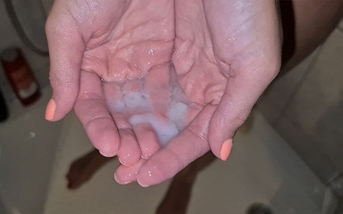 I Ran Out of Shower Gel so I Had to Get Some From Him