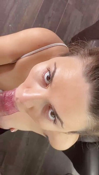 Suck huge cock and swallow my stepbro