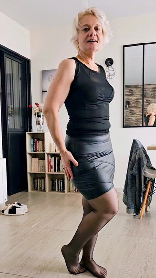 In My Leather Skirt and My Garter Racks