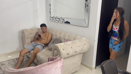 My Shy Stepsister Catches Me Masturbating and Wants Me to Fuck Her Really Hard Until She Cums