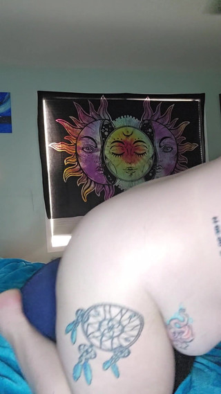 Suck and Fuck My Pillow Dildo