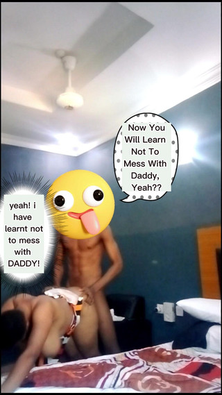 Step Dad Punishes Step Daughter