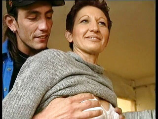 Short hair mature slut rides guy's big and hard prick