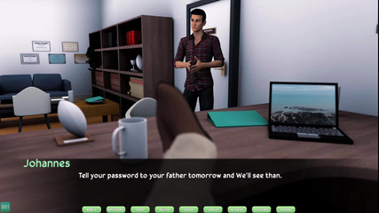 Salacious Desire #1 - Johannes Started a New Job... Nadia Sen...hannes Some Photos... Johannes Jerks off to Nadia's Photos.