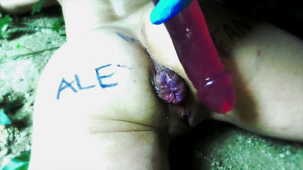 Outdoor Anal Whore Dirty Arse British MILF - Full Movie