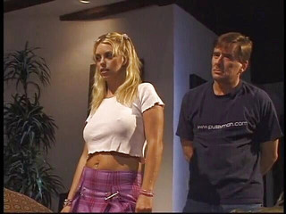 Married couple fuck hot little blonde teen