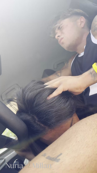 Outdoor POV Cock Sucking and Fucking in the Car