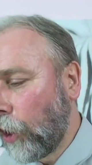 Young stepdaughter catches old adoptive parents having sex and she participates too