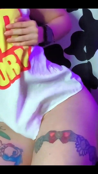 Girl with Tight Pussy Dildos Herself During Camshow