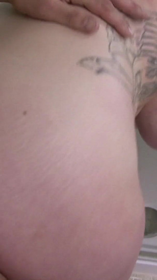 Busty chick Harmony Reigns sprayed in the bathroom from Seth Strong