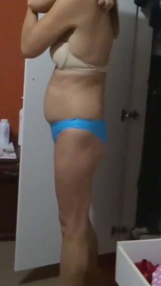 My 58 year old wife gets dressed and enjoys a party with her boss, very excited she returns home to fuck