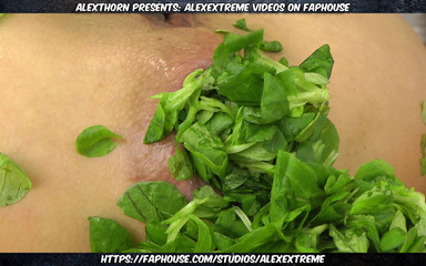 Hotkinkyjo Take Tons of Green Leafs in Her Ass, Fisting & Anal Prolapse