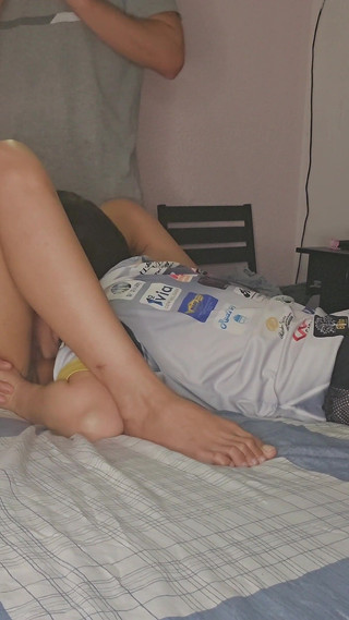 Husband Catches a Lesbian Making Out with His Wife