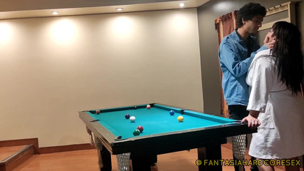 Giving My Best Friend Some Good Butt Massages After a Game of Pool